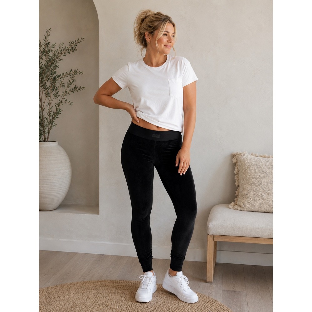 SKIMS Velour Leggings Jogger Soot 2X